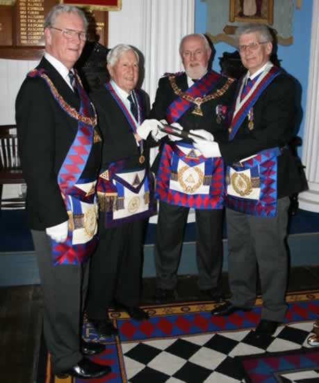 (l to r) E Comp Rodney Wolverson, EComp Ivor Thulborn, E Comp Wayne Williams & EComp Ivan Greaves