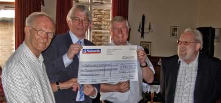 (l to r) WBro Geoerge Short, Len Sexton, WBro Alan Wools and WBro Bill Purcell