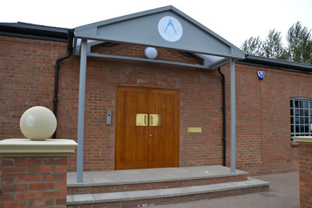 Refurbished Main Entrance at 3 Northampton Road, Towcester