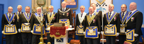 PGM with his Provincial team & the WM