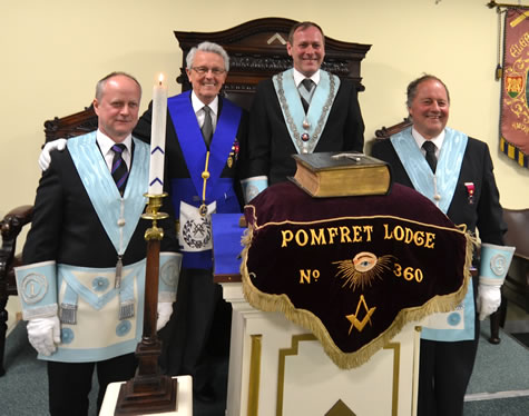 Pomfret Lodge's First Meeting at Sheaf Close