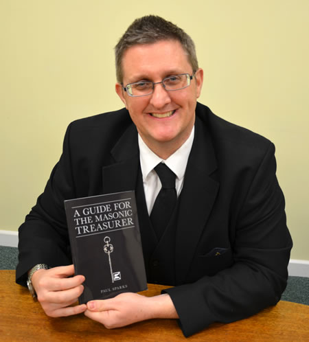 WBro Paul Sparks the book he has written