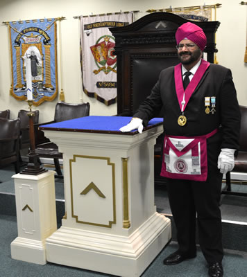 A well co-ordinated and newly appointed ProvGStwd - WBro Parrminder Matharu