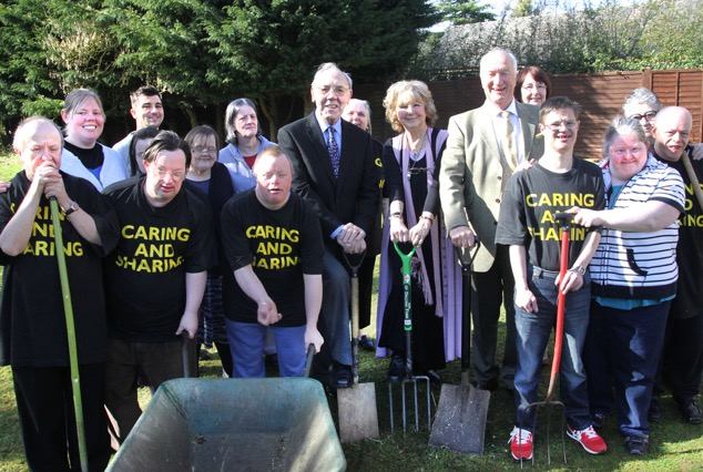 WBros Albert Wynne and John James with Caring & Sharing Trust members