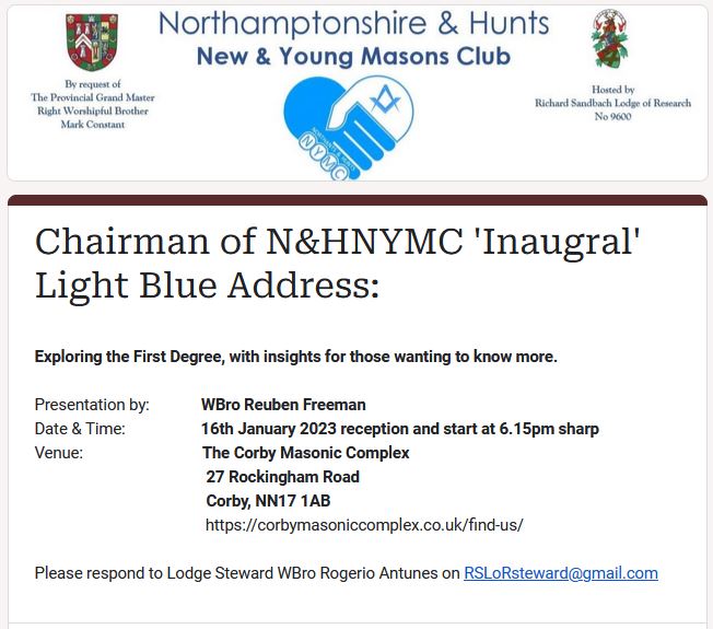 23 01 08 NHNLB Inaugral Address