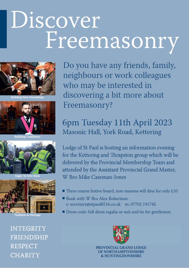 23 03 21 Discover Freemasonry